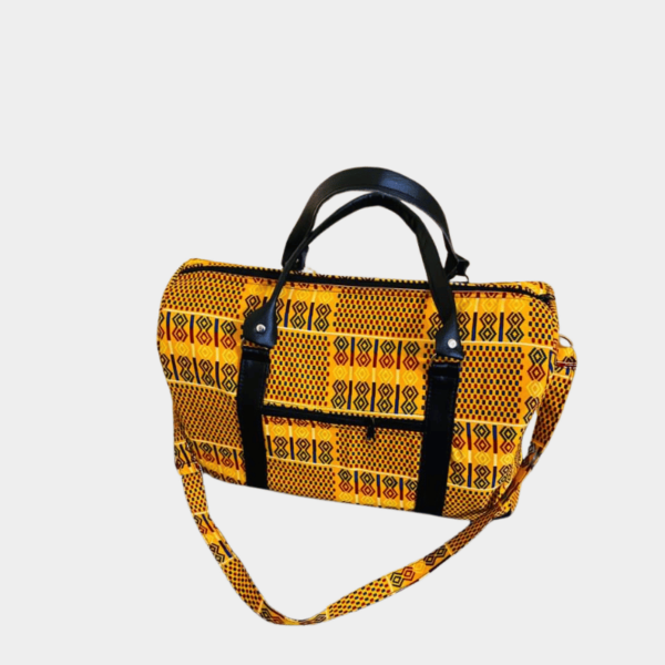 sac de voyage en wax à dakar, sénégal