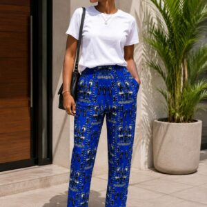 Pantalon en wax