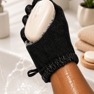 Gant de toilette - gant exfoliant