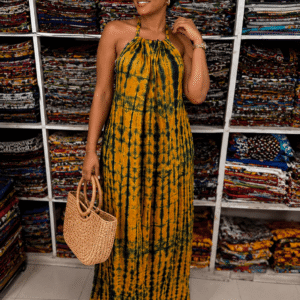 Robe Longue Sahel Dos Nu