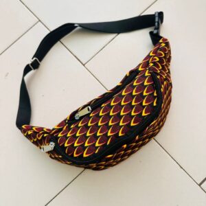 Sac banane en wax - plusieurs couleurs disponibles