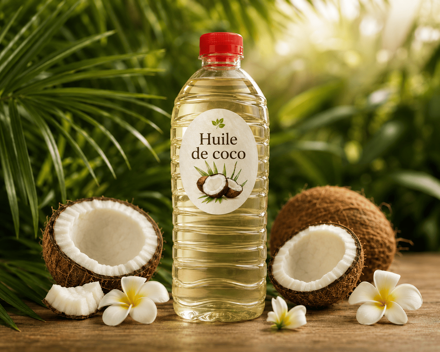 Huile de coco - flacon