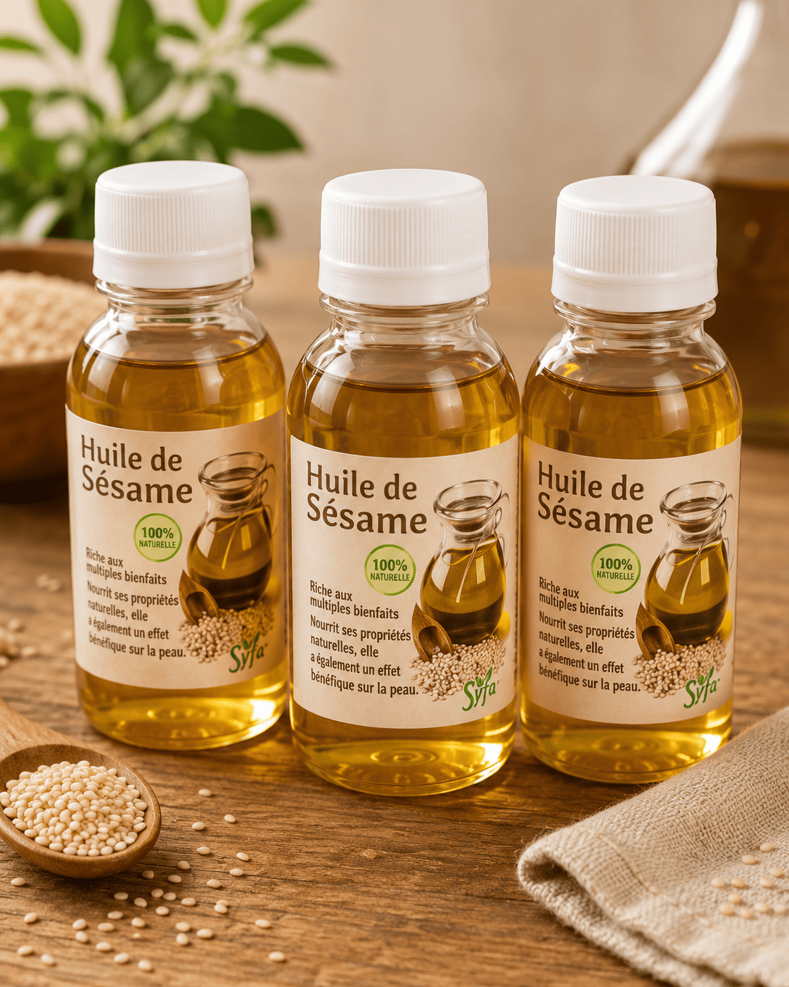Huile de sésame