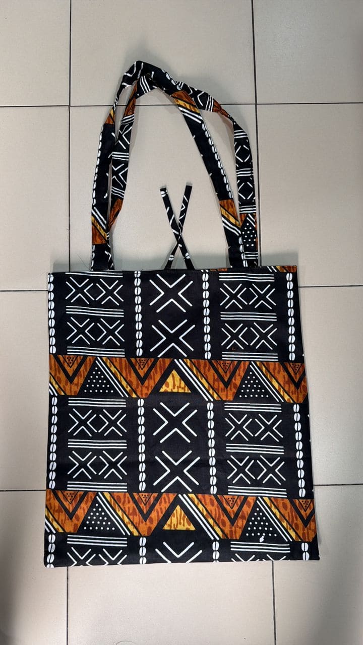 sac cabas en tissu wax – Image 3