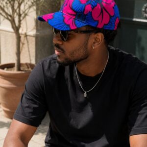 Casquette en tissu wax