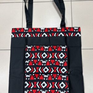 Sac de course rétractable en wax | Totebag pliable