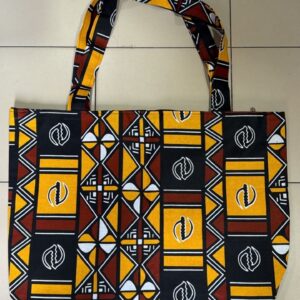 Tote bag grand sac fourre tout en wax