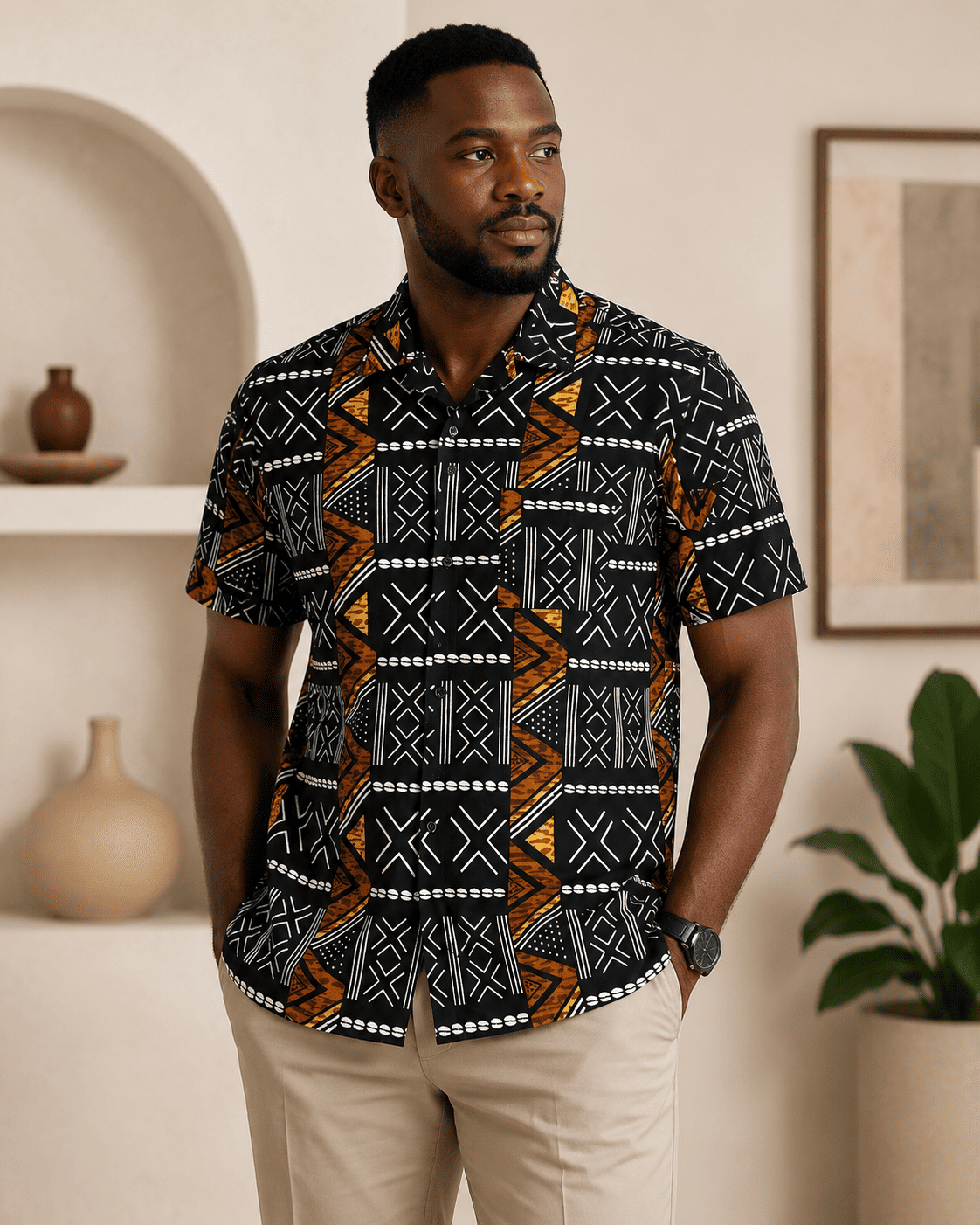 Chemise en wax – Image 2