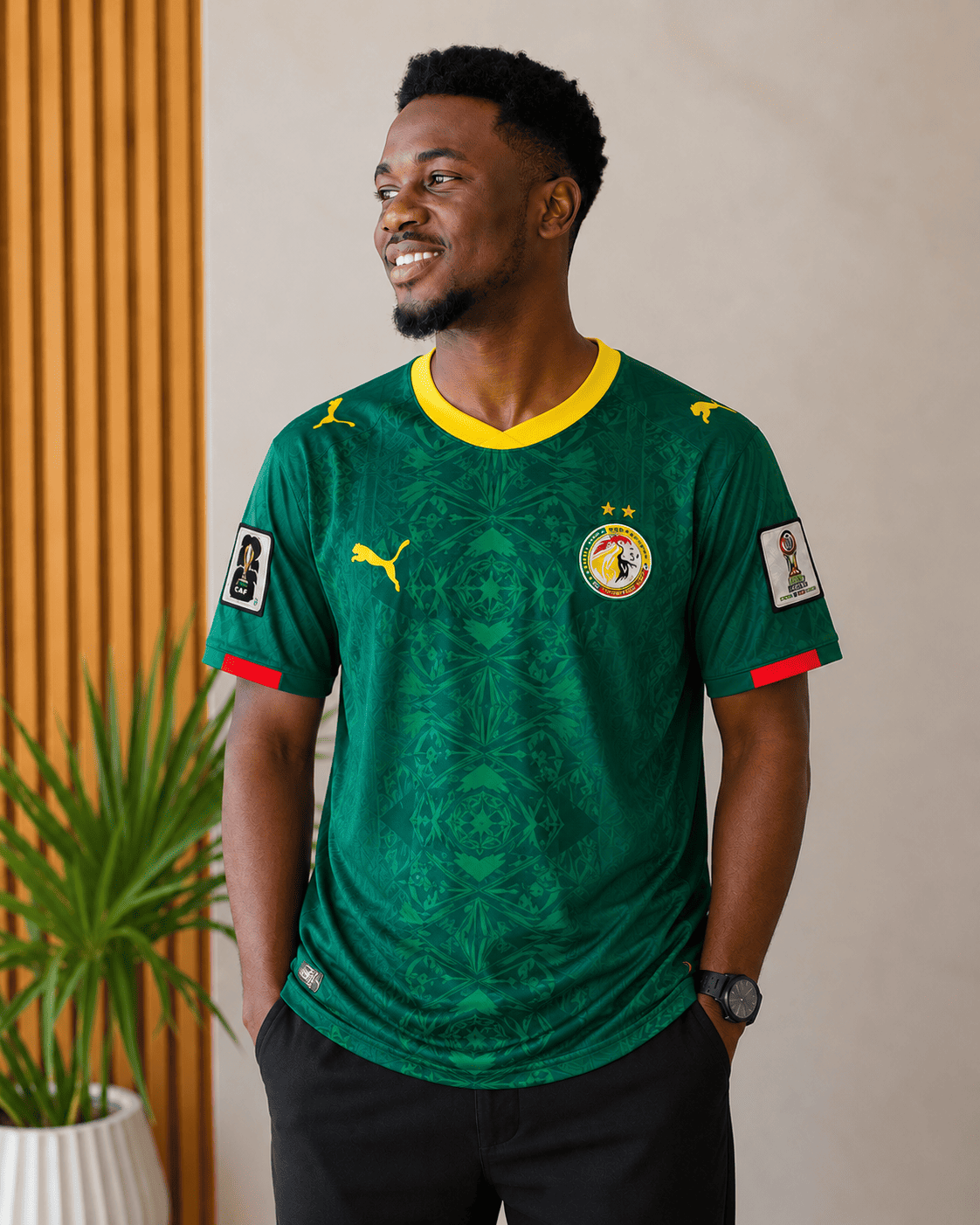 Maillot Sénégal avec 2 étoiles – Image 2