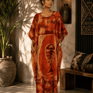Robe Ample en Batik