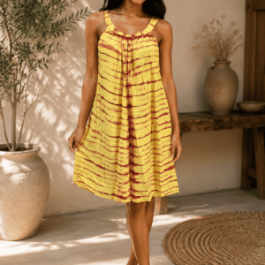 Robe mini décontractée - Estivale fluide