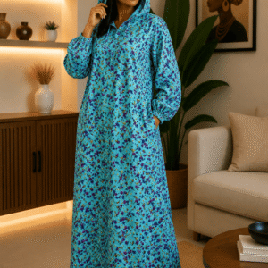 Robe Longue à Capuche