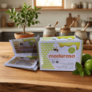 Miel aphrodisiaque Madurasa - sachets goût citron vert