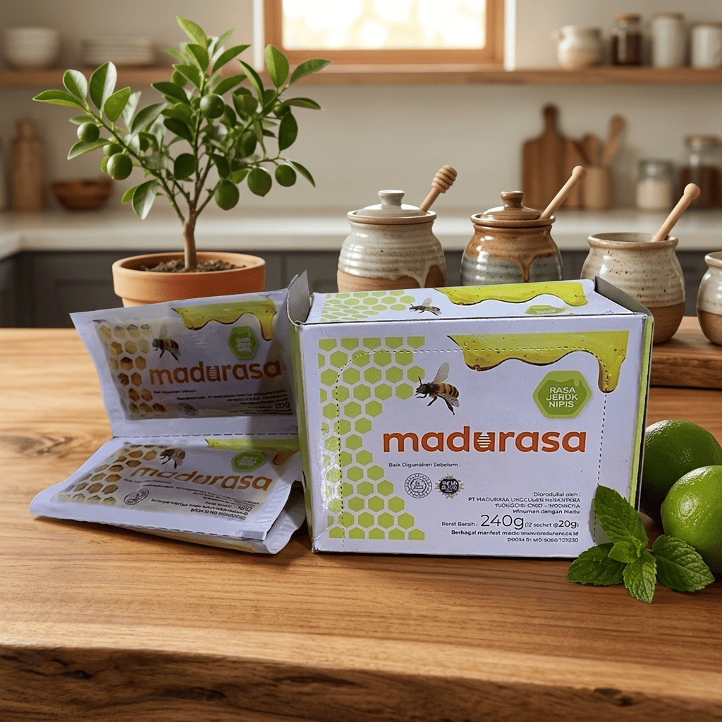 Miel aphrodisiaque Madurasa - sachets goût citron vert