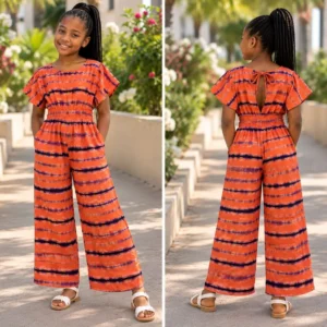 Combinaison Pantalon Large Fille