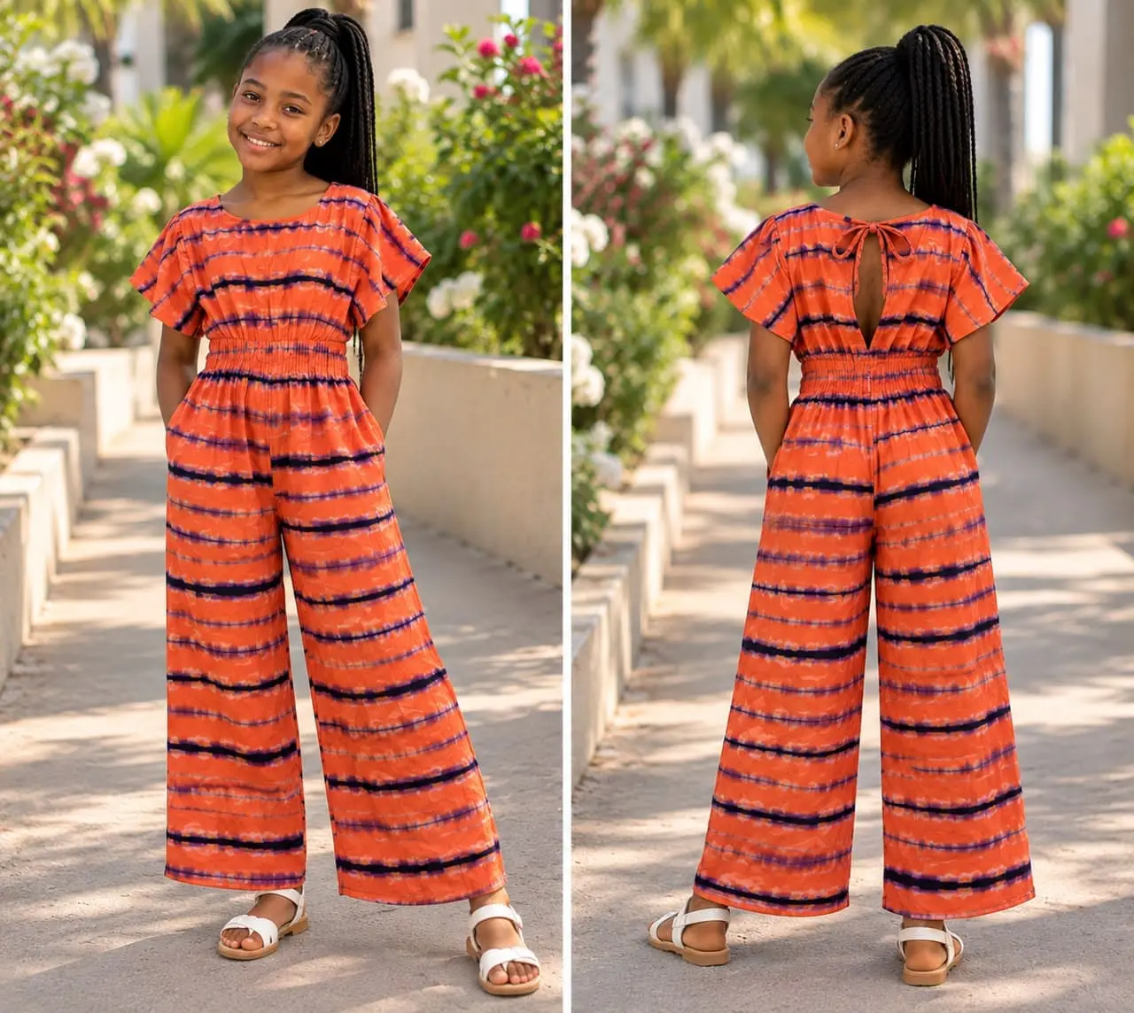 Combinaison Pantalon Large Fille